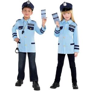 Child Police Officer Costume Kit